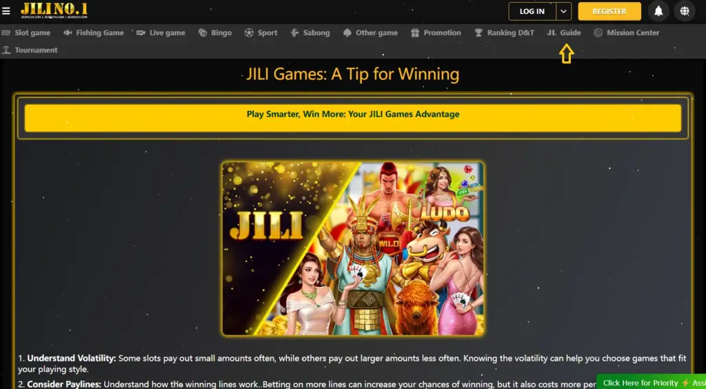The Jilino1 website provides guide articles