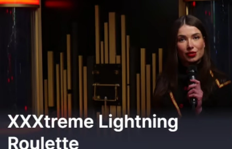 Gameplay screen of EVO XXXtreme Lightning Roulette