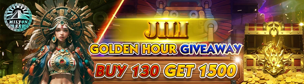 milyon88 jili golden giveway buy 130 get 130 PHP bonus offer