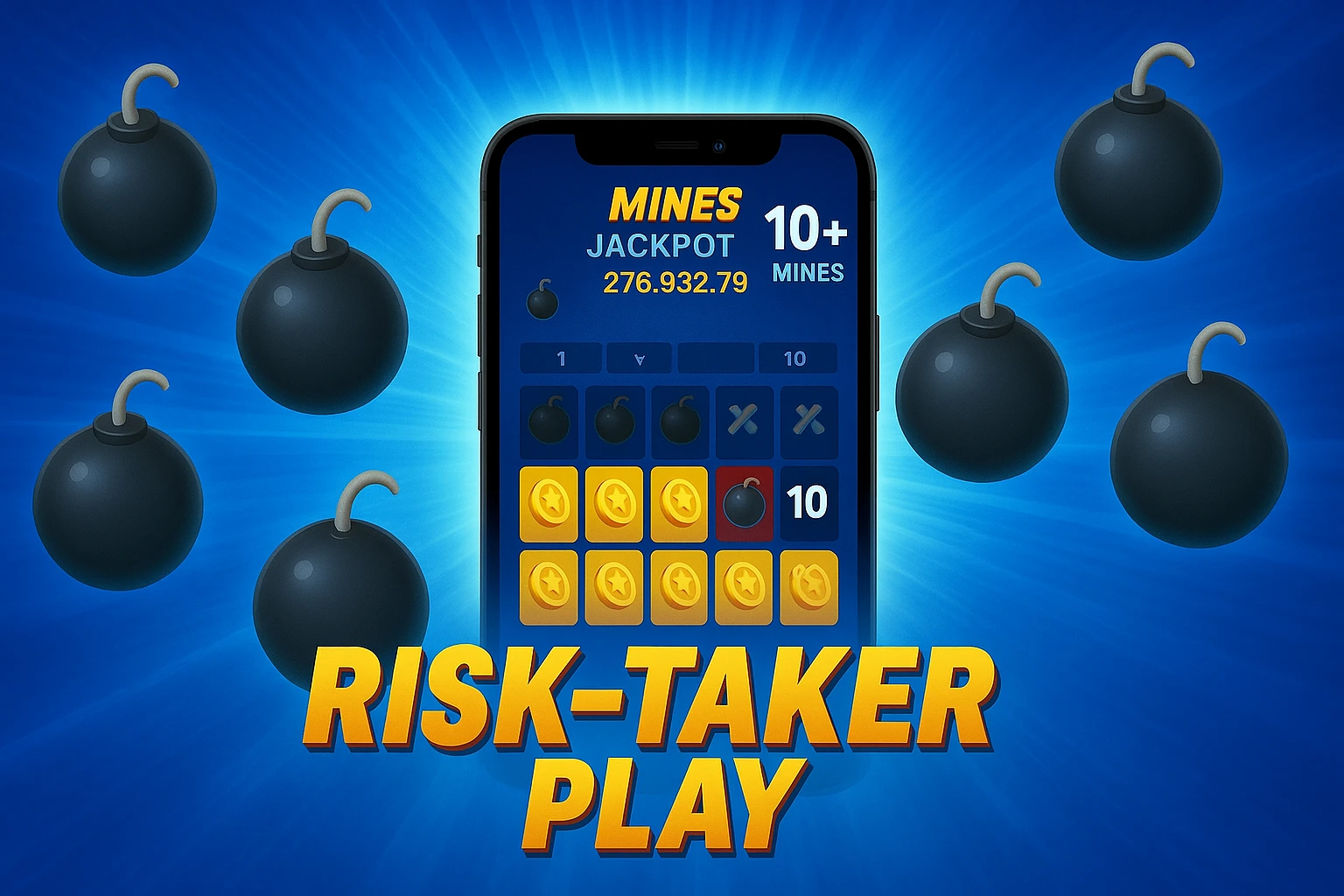 The image of Jili Mines’ high-volatility mode