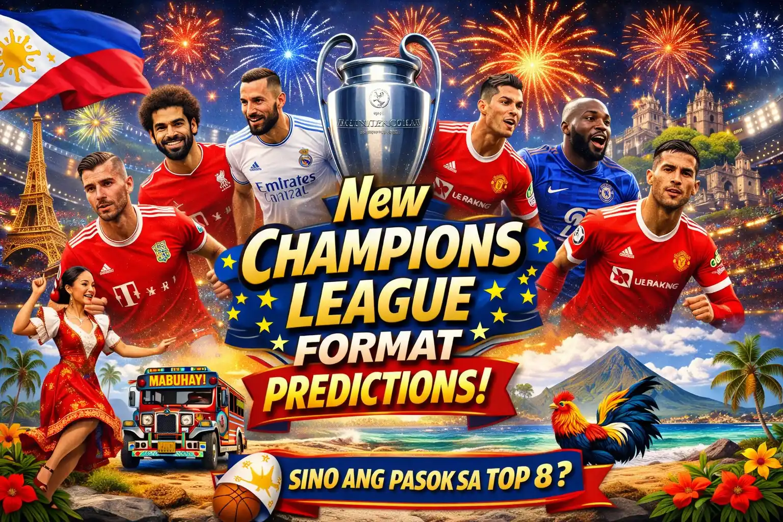 the article cover of New Champions League Format 2025-26: Who Can Still Reach the Round of 16?