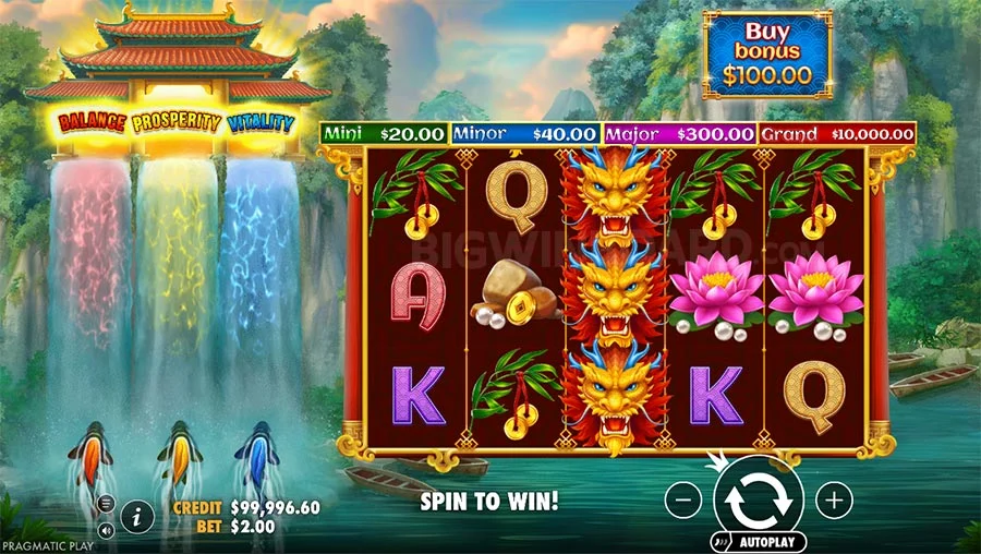 Dragons Gate Bonus Choice