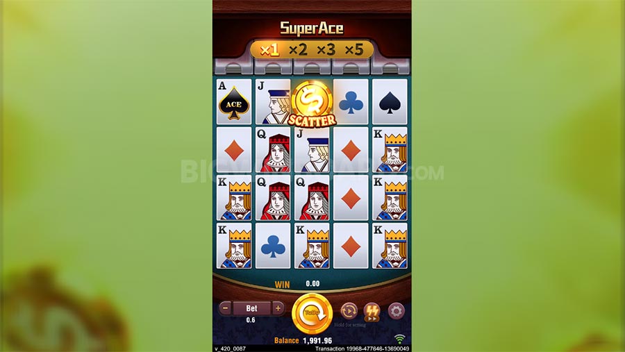 Super Ace JILI Review Philippines gameplay - symbols and paytable