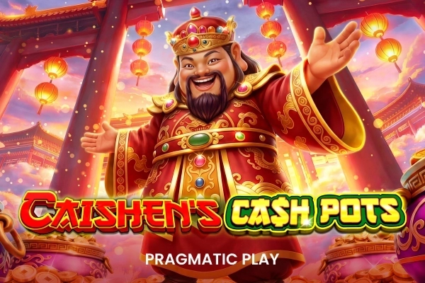 Caishen's Cash Pots Pragmatic Play slot official cover 2026 PH GCash