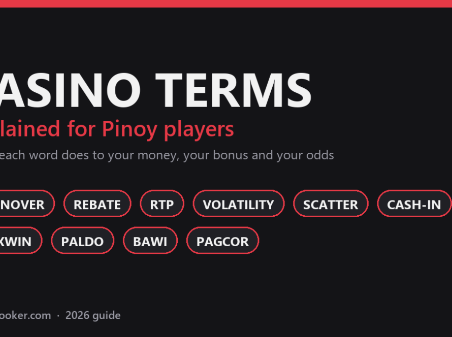 Casino terms explained for Pinoy players: turnover, rebate, RTP, volatility, scatter, cash-in, maxwin, paldo, bawi and PAGCOR